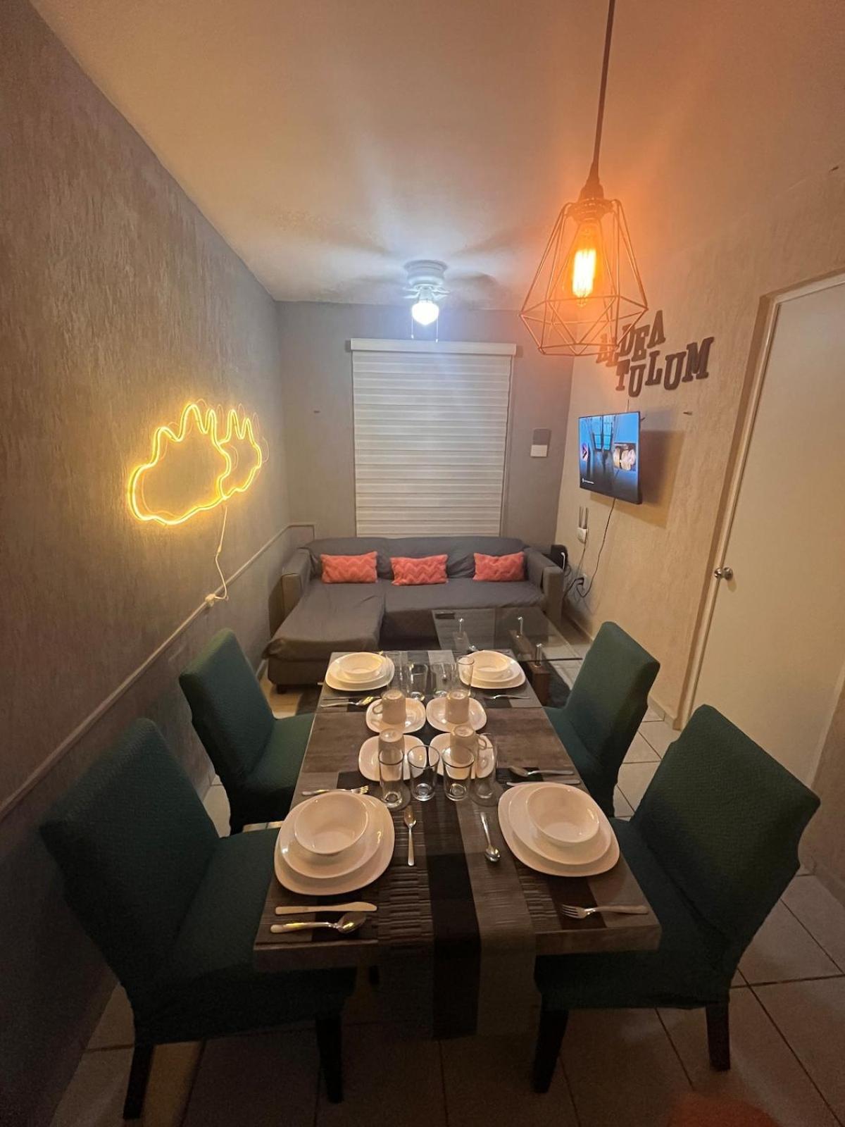 Apartamento Departamento Tranquilo Aldea Tulum